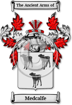 Medcalfe Family Crest Download (jpg) Legacy Series - 150 DPI