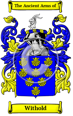 Withold Family Crest/Coat of Arms