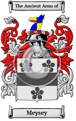 Meysey Family Crest/Coat of Arms