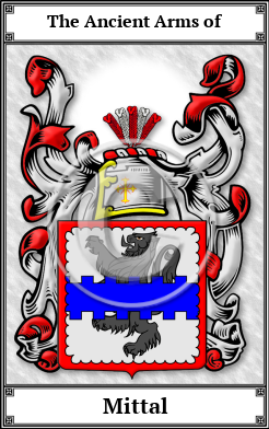 Mittal Family Crest Download (JPG)  Book Plated - 150 DPI