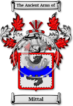 Mittal Family Crest Download (jpg) Legacy Series - 150 DPI