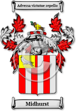 Midhurst Family Crest Download (jpg) Legacy Series - 150 DPI