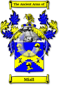 Miall Family Crest Download (JPG) Legacy Series - 600 DPI