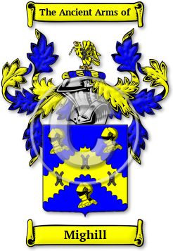 Mighill Family Crest Download (jpg) Legacy Series - 150 DPI