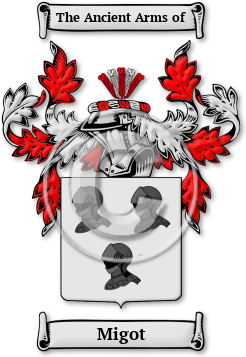Migot Family Crest Download (jpg) Legacy Series - 150 DPI