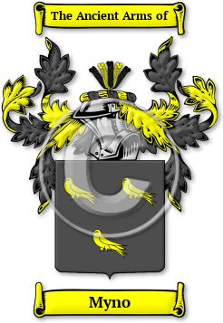Myno Family Crest Download (JPG) Legacy Series - 600 DPI