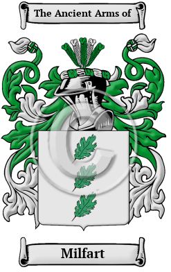 Milfart Family Crest/Coat of Arms