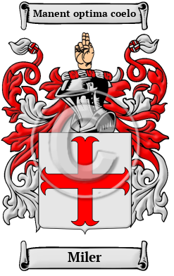 Miler Family Crest/Coat of Arms