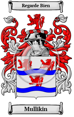 Mullikin Family Crest/Coat of Arms