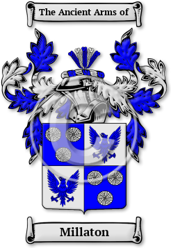 Millaton Family Crest Download (jpg) Legacy Series - 150 DPI