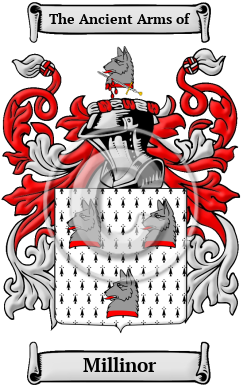 Millinor Family Crest/Coat of Arms