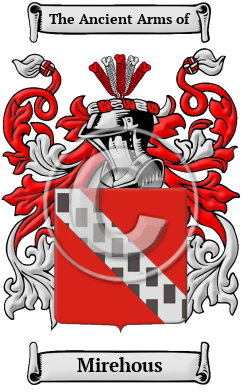 Mirehous Family Crest/Coat of Arms