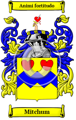 Mitchum Family Crest/Coat of Arms