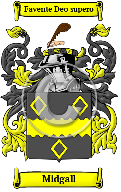 Midgall Family Crest/Coat of Arms