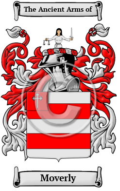 Moverly Family Crest/Coat of Arms