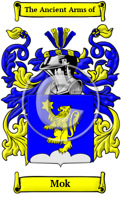 Mok Family Crest/Coat of Arms