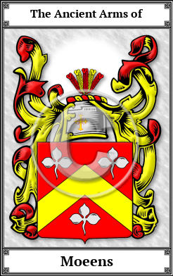 Moeens Family Crest Download (JPG) Book Plated - 600 DPI