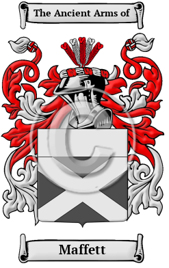 Maffett Family Crest/Coat of Arms