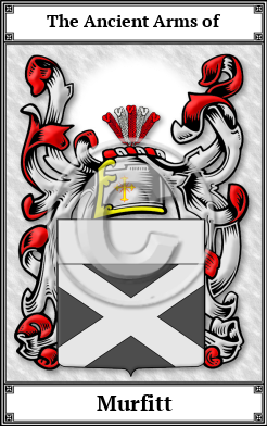 Murfitt Family Crest Download (JPG)  Book Plated - 150 DPI
