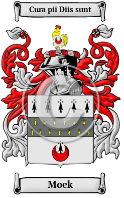 Moek Family Crest Download (JPG) Heritage Series - 600 DPI