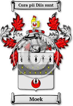 Moek Family Crest Download (JPG) Legacy Series - 600 DPI