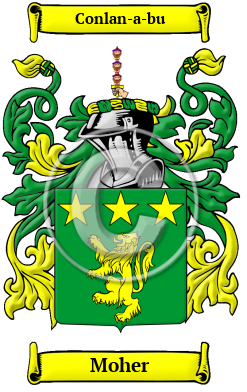 Moher Family Crest/Coat of Arms