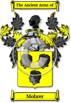 Mohrer Family Crest Download (JPG) Legacy Series - 600 DPI