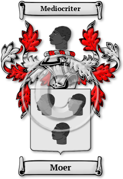 Moer Family Crest Download (jpg) Legacy Series - 150 DPI