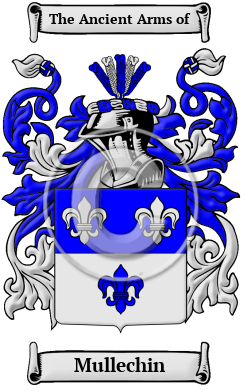 Mullechin Family Crest/Coat of Arms