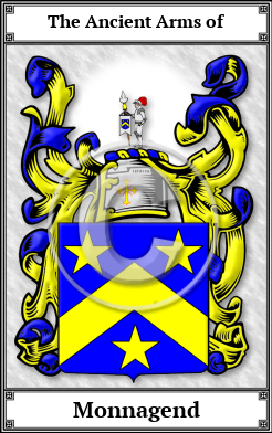 Monnagend Family Crest Download (JPG) Book Plated - 600 DPI