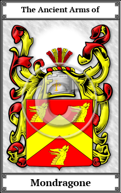 Mondragone Family Crest Download (JPG)  Book Plated - 150 DPI