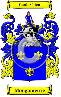 Mongomerrie Family Crest/Coat of Arms