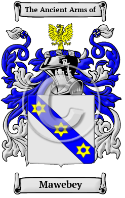 Mawebey Family Crest/Coat of Arms