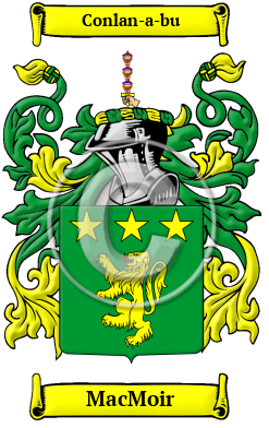 MacMoir Family Crest/Coat of Arms