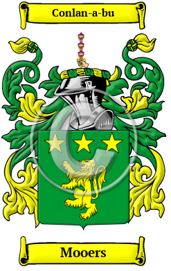 Mooers Family Crest/Coat of Arms