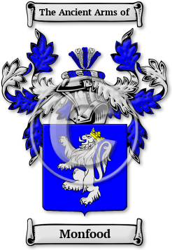 Monfood Family Crest Download (JPG) Legacy Series - 600 DPI