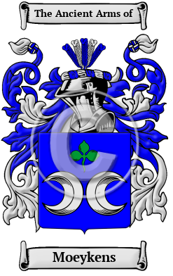Moeykens Family Crest/Coat of Arms