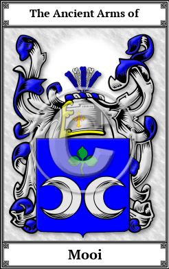 Mooi Family Crest Download (JPG) Book Plated - 600 DPI