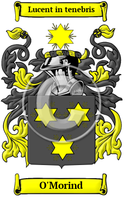 O'Morind Family Crest Download (jpg) Heritage Series - 150 DPI
