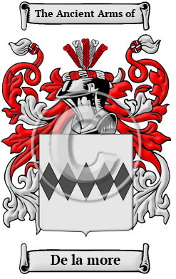 De la more Family Crest/Coat of Arms