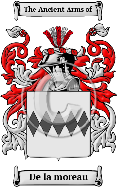 De la moreau Family Crest/Coat of Arms
