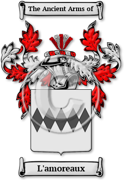 L'amoreaux Family Crest Download (JPG) Legacy Series - 600 DPI