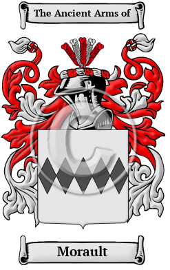 Morault Family Crest/Coat of Arms