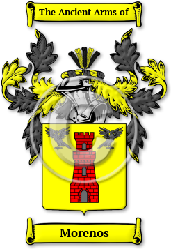 Morenos Family Crest Download (JPG) Legacy Series - 600 DPI