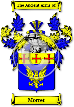 Morret Family Crest Download (JPG) Legacy Series - 600 DPI
