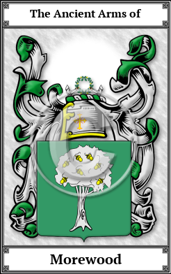 Morewood Family Crest Download (JPG)  Book Plated - 150 DPI