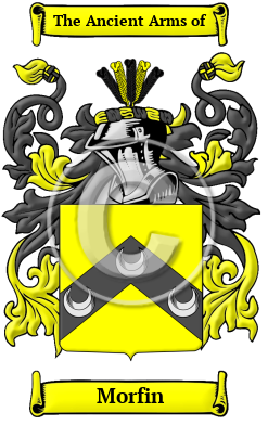 Morfin Family Crest/Coat of Arms