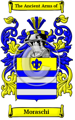 Moraschi Family Crest/Coat of Arms