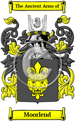 Moorlend Family Crest/Coat of Arms