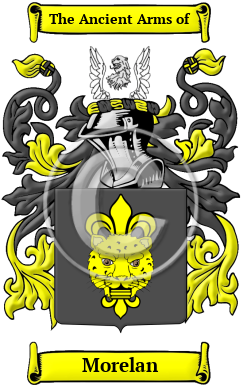 Morelan Family Crest/Coat of Arms